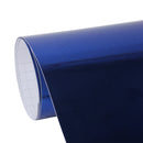 1.52m Ã— 0.5m Electroplating Car Auto Body Decals Sticker Self-Adhesive Side Truck Vinyl Graphics(Blue)