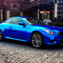 1.52m Ã— 0.5m Electroplating Car Auto Body Decals Sticker Self-Adhesive Side Truck Vinyl Graphics(Blue)