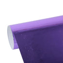 1.52m Ã— 0.5m Electroplating Car Auto Body Decals Sticker Self-Adhesive Side Truck Vinyl Graphics(Purple)