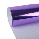 1.52m Ã— 0.5m Electroplating Car Auto Body Decals Sticker Self-Adhesive Side Truck Vinyl Graphics(Purple)