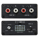 Car Audio Speaker Level Converter High VF Rotates Low VF 2 Ways Auto Car High to Low Impedance Converter Adapter Speaker to RCA Line