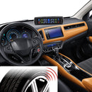 PZ802-I Solar Powered Video TPMS Internal Tire Pressure Monitor with LCD Color Display Screen (Black)