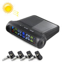 PZ802-I Solar Powered Video TPMS Internal Tire Pressure Monitor with LCD Color Display Screen (Black)