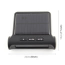 PZ802-I Solar Powered Video TPMS Internal Tire Pressure Monitor with LCD Color Display Screen (Black)