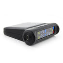 PZ802-I Solar Powered Video TPMS Internal Tire Pressure Monitor with LCD Color Display Screen (Black)