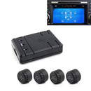 PZ805-E Video TPMS External Tire Pressure Monitor with 4 External Sensors