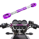 Motorcycle Aluminium Alloy Adjustable Reinforce Bar Balance Bar Motorbike Parts (Purple)