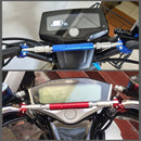 Motorcycle Aluminium Alloy Adjustable Reinforce Bar Balance Bar Motorbike Parts (Purple)