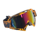 Motorcycle Parts Goggles Ski Goggles Outdoor Windproof Glasses(Gold)
