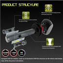 2 PCS H11 IP65 Waterproof White Light 6 CSP LED Car Headlight Bulb, 9-36V / 18W, 6000K / 2000LM
