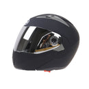 JIEKAI 105 Full Face Helmet Electromobile Motorcycle Double Lens Protective Helmet, Size: XXL (Matte Black+Silver)