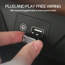 Universal PC Car USB LED Atmosphere Lights Emergency Lighting Decorative Lamp(Ice Blue Light)