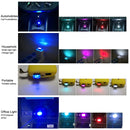 Universal PC Car USB LED Atmosphere Lights Emergency Lighting Decorative Lamp (Yellow Light)