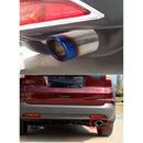 Car Styling Stainless Steel Exhaust Tail Muffler Tip Pipe for VW Volkswagen 1.2T Swept Volume(Blue)