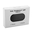 LQ-S10 Car Solar Power Simulated Dummy Alarm Warning Anti-Theft LED Flashing Security Light Fake Lamp(Red Light)