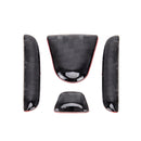 4 in 1 Steering Wheel H Logo Trim Decal Sticker for Honda Civic 10th Gen