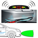 Car Buzzer Reverse Backup Radar System - Premium Quality 4 Parking Sensors Car Reverse Backup Radar System with LCD Display(Dark Red)