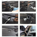 Car Buzzer Reverse Backup Radar System - Premium Quality 4 Parking Sensors Car Reverse Backup Radar System with LCD Display(Blue)
