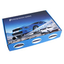 Car Buzzer Reverse Backup Radar System - Premium Quality 4 Parking Sensors Car Reverse Backup Radar System with LCD Display(Black)