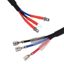 2 PCS H15 LED Headlight Canbus Error Free Computer Warning Canceller Resistor Decoders Anti-Flicker Capacitor Harness