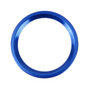 Car Engine Start Key Push Button Ring Trim Aluminum Alloy Sticker Decoration for Audi(Blue)