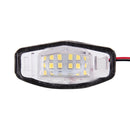 2 PCS DC 12V 2W 120LM 6000K LED License Plate Light 18-SMD Bulbs Lamps for Honda Civic VII4/5D 01-05, VIII 06-17, City 4D 03-09, Lengend 99-04