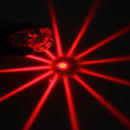 SRF-3089 DC8-80V 5W 300LM Chassis Light For Motorcycle,Wire Length: 76cm (Red Light)