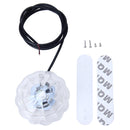 SRF-3089 DC8-80V 5W 300LM Chassis Light For Motorcycle,Wire Length: 76cm(White Light)