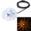 SRF-3089 DC8-80V 5W 300LM Chassis Light For Motorcycle,Wire Length: 76cm(Yellow Light)