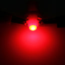 10 PCS 0.4W B8.5 Wedge Instrument Panel COB LED Light Dashboard Gauge Cluster Indicator Lamp Bulb (Red Light)