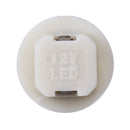 10 PCS 0.4W B8.5 Wedge Instrument Panel COB LED Light Dashboard Gauge Cluster Indicator Lamp Bulb (White Light)