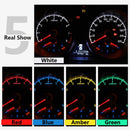 10 PCS 0.4W B8.5 Wedge Instrument Panel COB LED Light Dashboard Gauge Cluster Indicator Lamp Bulb (White Light)