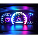 10 PCS 0.4W B8.5 Wedge Instrument Panel COB LED Light Dashboard Gauge Cluster Indicator Lamp Bulb (White Light)