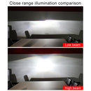 IPHCAR M803 H1 2.5 inch 12V Bi-Xenon Projector Lens Headlight with Exquisite Angle Eyes Decoration for Left Driving(Yellow)