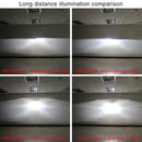 IPHCAR M803 H1 2.5 inch 12V Bi-Xenon Projector Lens Headlight with Exquisite Angle Eyes Decoration for Left Driving(Yellow)