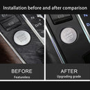 Car Engine Start Key Push Button Cover Trim Aluminum Alloy Sticker Decoration for Audi(Silver)