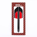 2 PCS Carbon Fiber Car-Styling Fender Reflective Bumper Decorative Strip, Inner Reflection + External Carbon Fiber(Red)