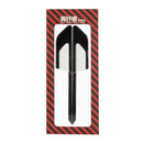 2 PCS Carbon Fiber Car-Styling Fender Reflective Bumper Decorative Strip, Inner Reflection + External Carbon Fiber(White)
