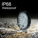 6.7W White Light Round-Shaped Waterproof Car Boat Marine Work Lights Spotlight LED Bulbs, DC 9-30V