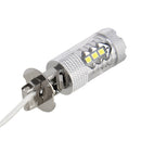 2 PCS H3 DC 12V 5W 250LM Auto Car Fog Lights with 16 SMD-2835 LED Bulbs (White Light)