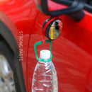 3R-044 Auxiliary Rear View Mirror Car Adjustable Blind Spot Mirror Wide Angle Auxiliary Rear View Side Mirror(Black)