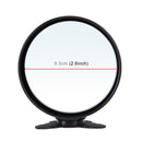 3R-044 Auxiliary Rear View Mirror Car Adjustable Blind Spot Mirror Wide Angle Auxiliary Rear View Side Mirror(Black)