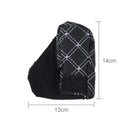 5 PCS Car Hand Brake Cover Shift Knob Gear Stick Cushion Sets Rear View Mirror Sets Cover Car Accessory Interior Decoration Pad(White)