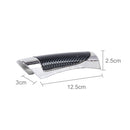 SHUNWEI SD-2002 Car Auto Universal Carbon Fiber Plastic Anti Slip Parking Hand Brake Cover Case Sleeve Black with Sticker Strip(Black)