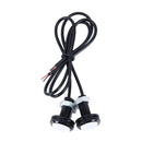 2 PCS 2W Waterproof Blue Light + White Light + Green Light + Red Light Cycling Flashing Eagle Eye light LED Light wih 4 SMD-2835 LED for Vehicles, DC 12V Cable Length: 35cm