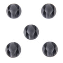 5 PCS Double Hole Cable Clips, Cable Management System and Cord Organizer Solution(Black)