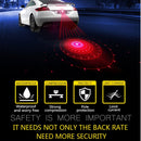200mW Universal Car And Motorcycle Rear-end Alarm 650nM Laser Fog Anti-Collision Warning Lamp with Six Pattern, DC 8-36V Cable Length: 60cm(Red Light)