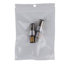 2 PCS 1157/BAY15D 3W 15 SMD-3528-LEDs Car Turn Light, DC 12V(Yellow Light)