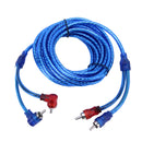 YH-128 1200W Car Amplifier Audio Power Cable Subwoofer Wiring Installation Kit with High Performance RCA Interconnect