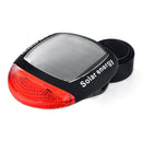 2 PCS 3W 240LM USB Solar Energy Motorcycle / Bicycle Light Set, Front Light+Back Light(White)